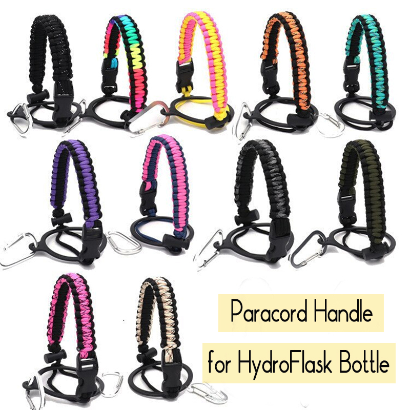 Paracord Handvat Compatibel Met 32-40 Oz Hydroflask Accessoires