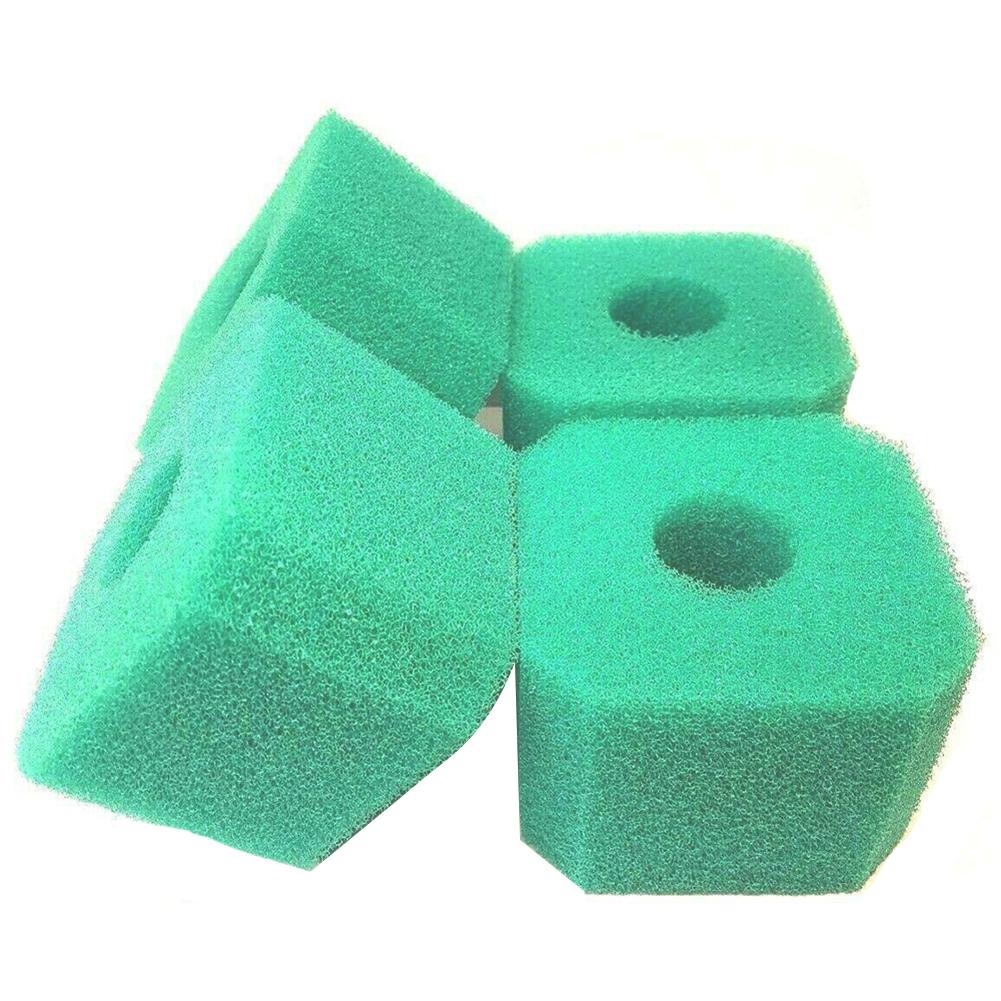 4PC zielony wysokiej gęstości sześcian basen wanna filtr gąbkowy wielokrotnego użytku wkład piankowy filtr zmywalny robić V1 S1 typ akcesoria