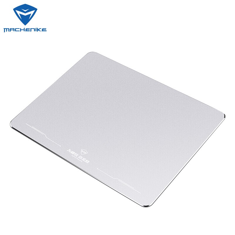 Machenike muismat, metalen gaming muismat, kantoor muismat voor thuis, laptop, computer, notebook: Zilver-klein