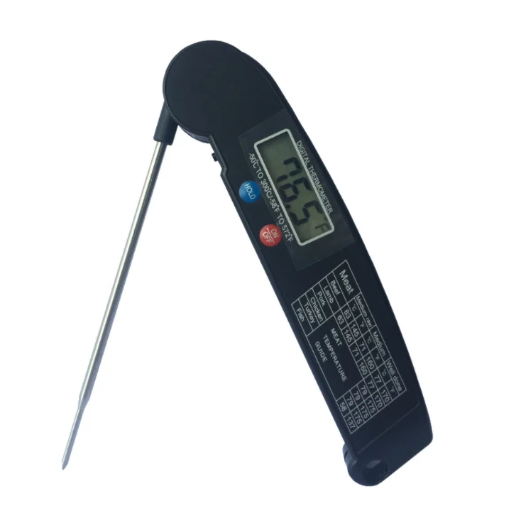 Digital Kitchen Food Thermometer For Meat Water Milk Cooking Food Probe BBQ Electronic Oven Thermometer Kitchen Tools: black