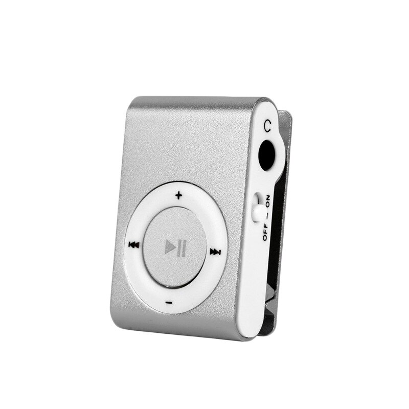 FLH 3PCS Mini Portable плеер mp3 с наушниками cd Music Player Supports USB 2.0 1-32G SD TF Card: 5PCS White