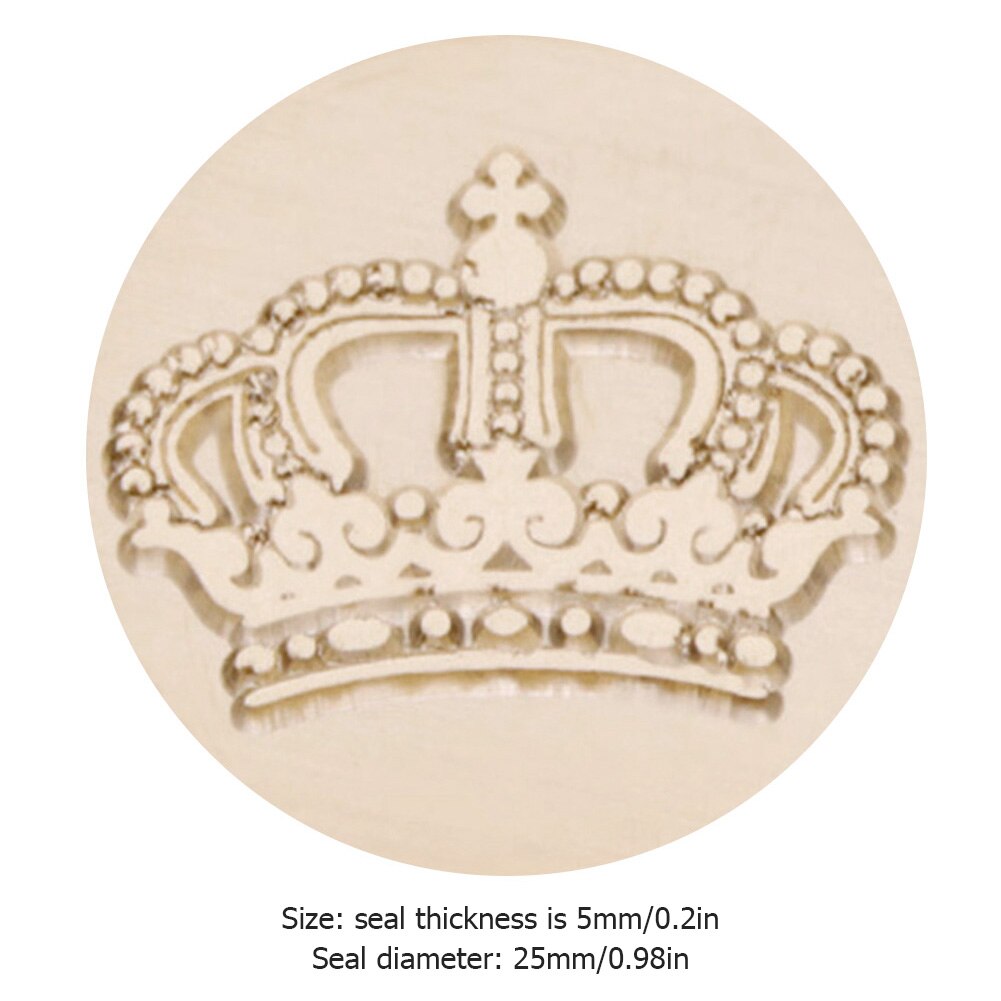 Replace Copper Head Hobby Tools Sets Wax Seal Antique Sealing Wax Stamp Wood Handle DIY Envelope Wedding Invitations: A