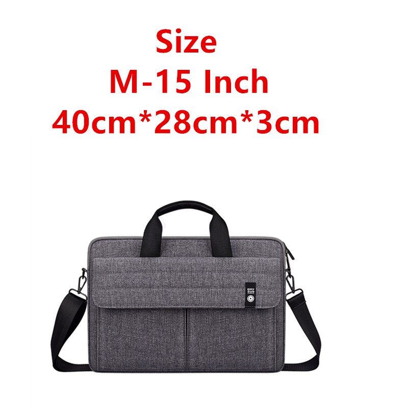 Frauen Männer Laptop Tasche Notizbuch-tasche Aktentasche für 13 15 15,6 Zoll Computer Multifunktions Handtaschen Schulter Tasche Totes