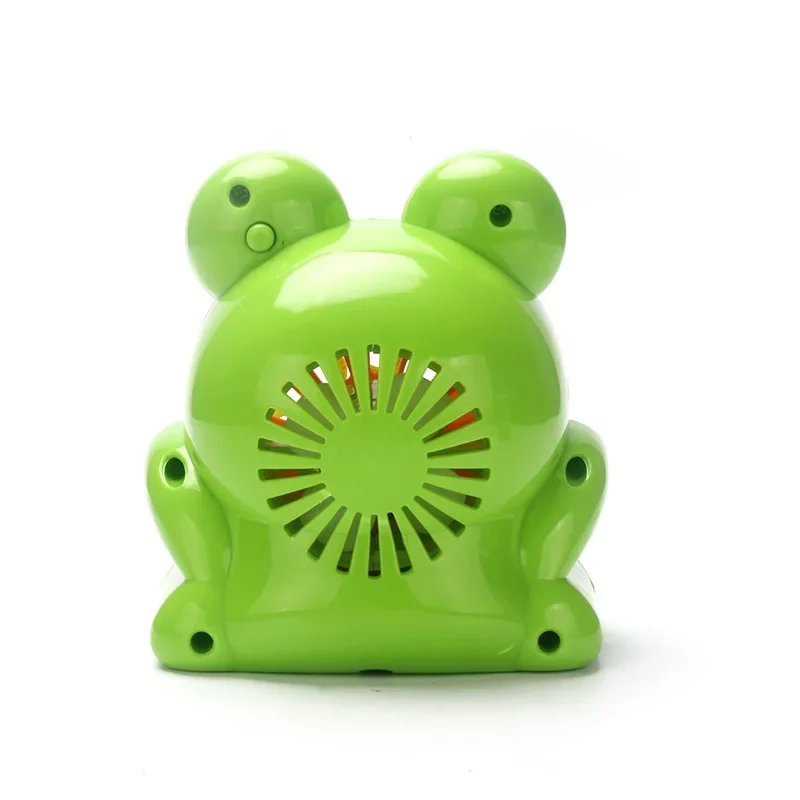 Niedliche Frosch-Automatische Seifenblasenmaschine Seifenblasenpistole für Draußen freundlicher-Spielzeug Juguetes Brinquedos