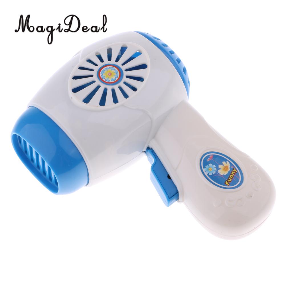 Lovely Mini Hair Dryer Model Home Appliances Household Electrical Children Kids Baby Role Playing Toys Birthday Christmas