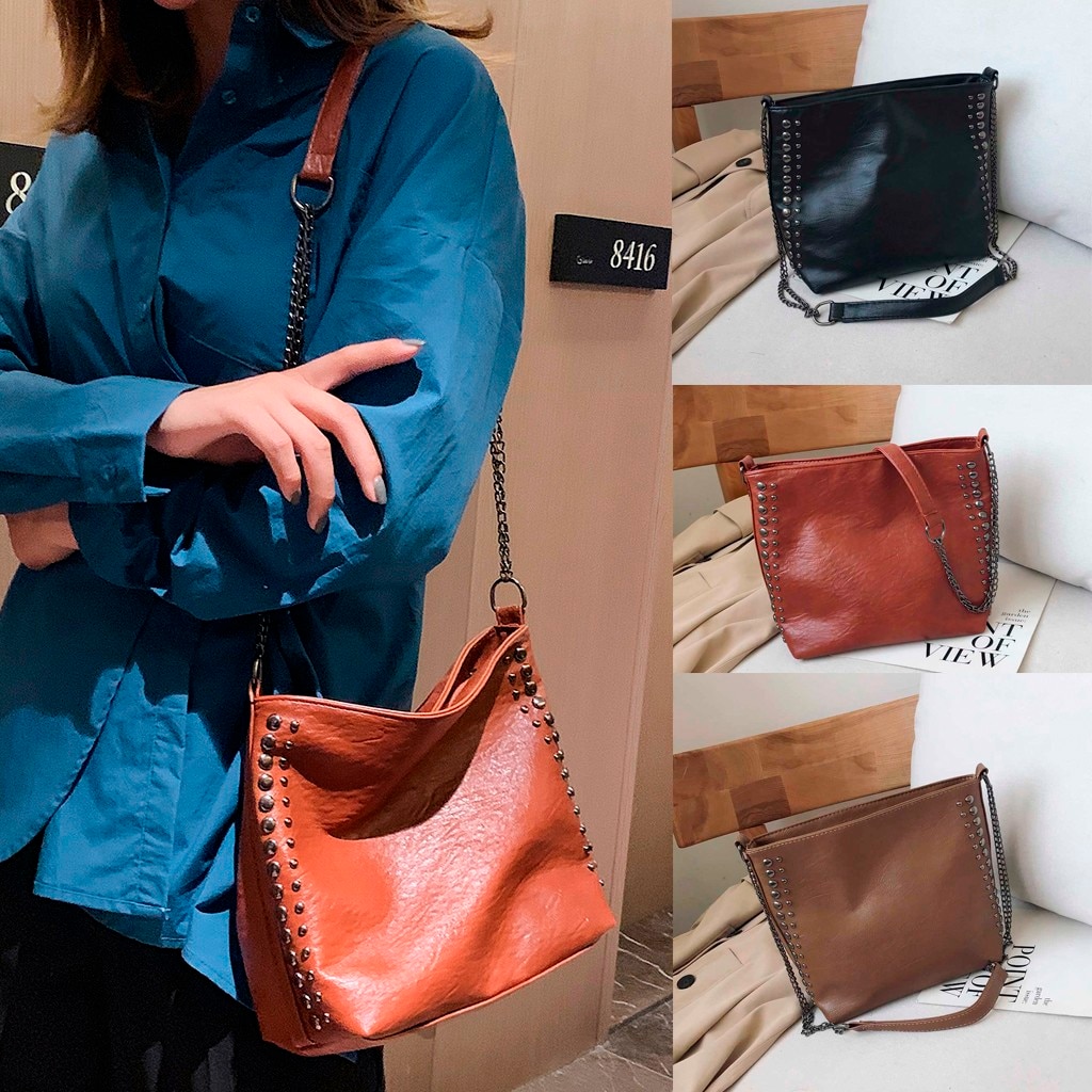 #5 frauen Herbst Einfache Crossbody-tasche Beiläufige Große Kapazität Schulter Paket PU Leder Crossbody-tasche Weibliche Handtasche mochila