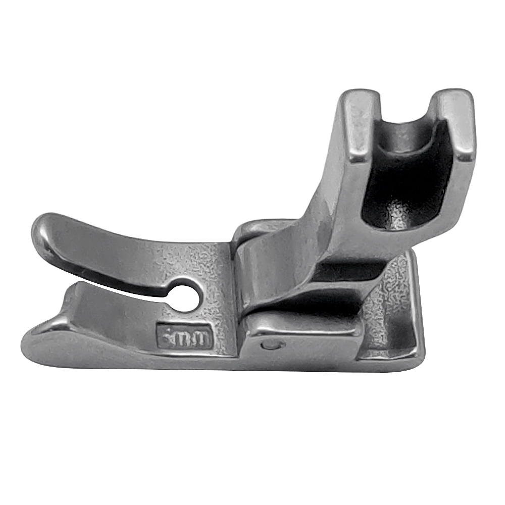 Prensatelas guía de borde derecho P351x, pies guía universales de lado derecho de 3-10mm para accesorios de máquinas de coser industriales, 1 Uds.: Amarillo claro