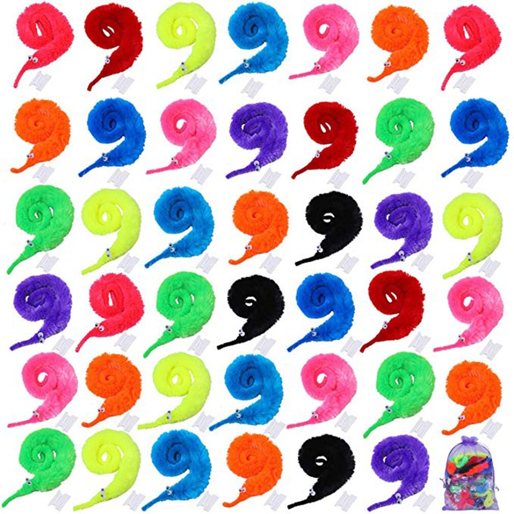 Chenille magique Blister carte emballage hippocampe elfes Style accessoires magiques jouet drôle jouet interactif