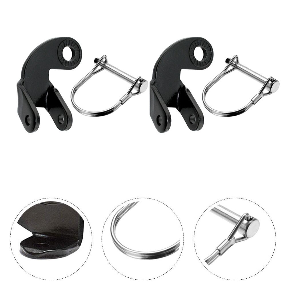 2 Set Trailer Hitch Durable Premium Hitch Mount Adapter Towbar Set for Baby Pet Bike