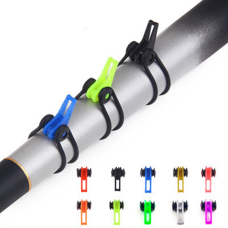 10pcs/lot Plastic Fishing Hook Secure Keeper Holder Lure Accessories Jig Hooks Safe Keeping For Fishing Rod Tool Bait Casting
