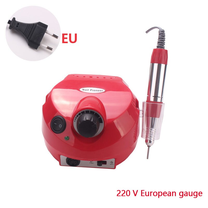 Professionele Elektrische Acryl Nail Art File Boor Set Manicure Machine Zand Kit Nail Art Boor Machine Elektrische Nagel Boren: 09