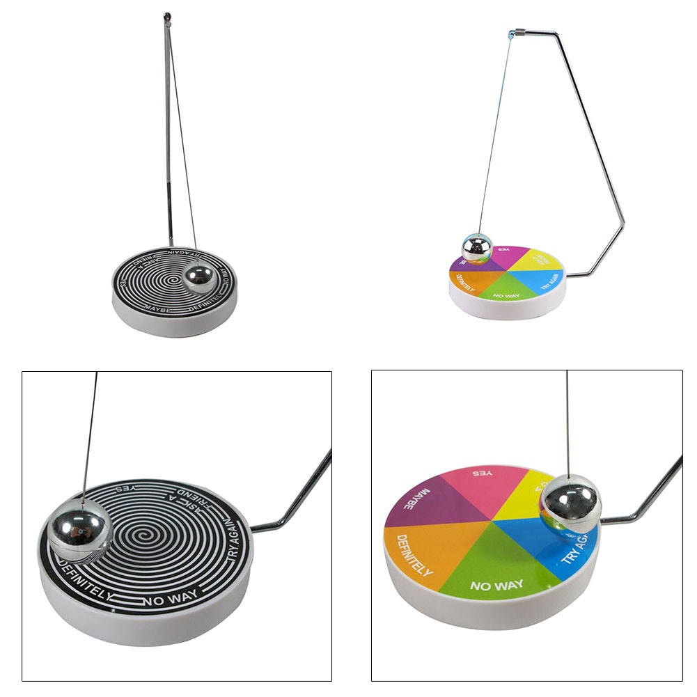 Magic Decision Maker Magnetic Pendulum with Base Fun Office Home Toys YH-17