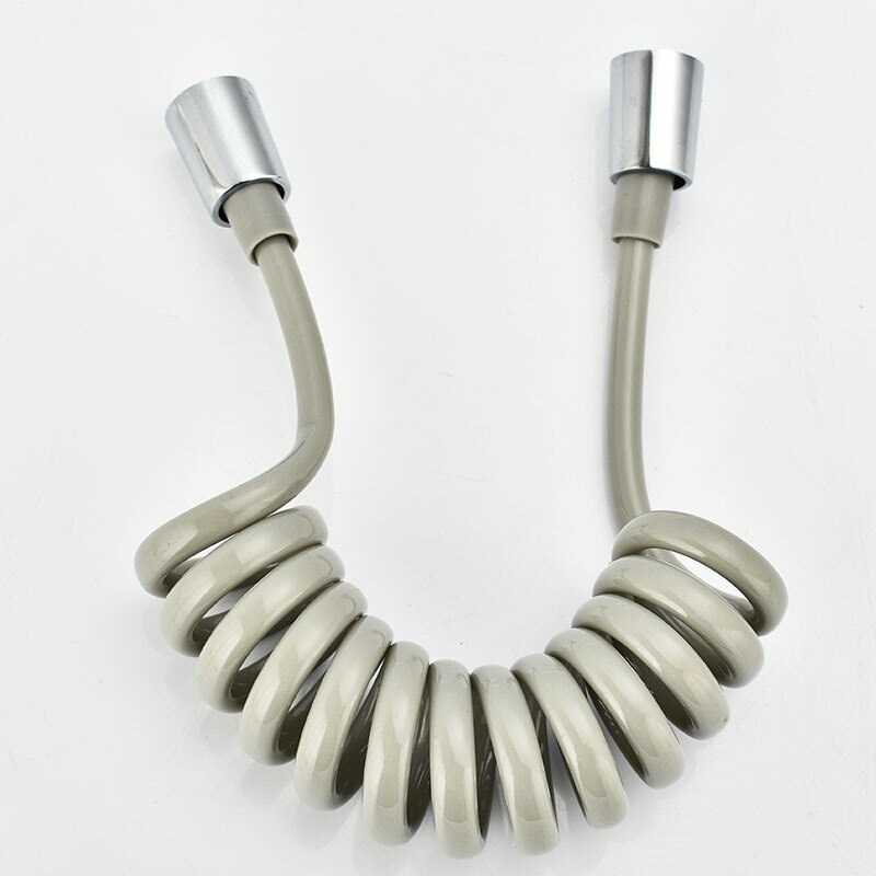 1Set Abs Chrome Handheld Bidet Sproeier Badkamer Douchekop Adapter Waternevel Slang Kit