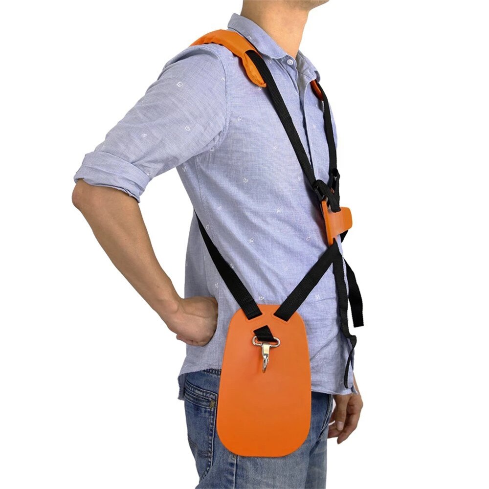2 Kleur Verstelbare Strimmer Double Breasted Schouder Harness Strap Voor Bosmaaier Maaier Trimmer Gewatteerde Riem Tuin