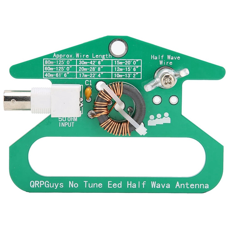 No Tune End Fed Half Wave Antenna Module Antenna No Tune Half Wave Portable Assembly 50Ohms Impedance Component: Default Title