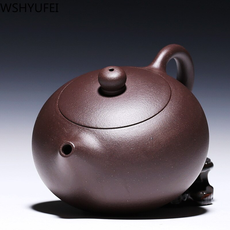 Yixing Theepot Paarse Klei Xi Shi Pot Schoonheden Handgemaakte Thee Set Chinese Ketel 188 Bal Gat Filter Grote Capaciteit 260ml