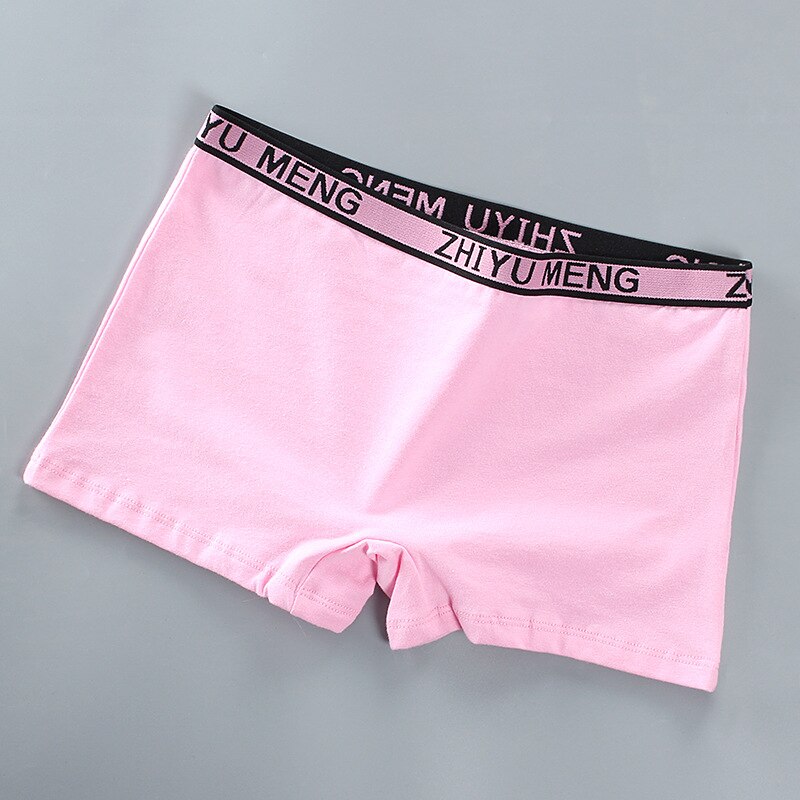 Flickor i bomull barn trosor andas tonårskalsonger boxershorts för barn underkläder 8-14 år: Tnn 0245 rosa