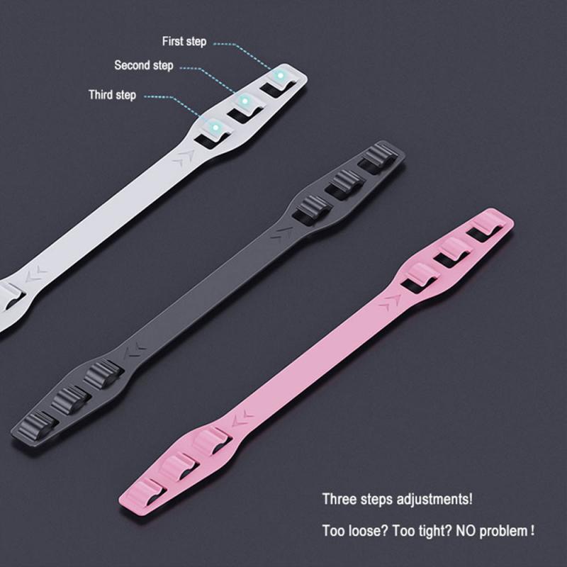 6Pcs Verstelbare Oor Protector Haak Extension Soft Riem Gesp Voor Masker Dragen Oor Saver Grips Clips Masker Lanyard Houder gesp