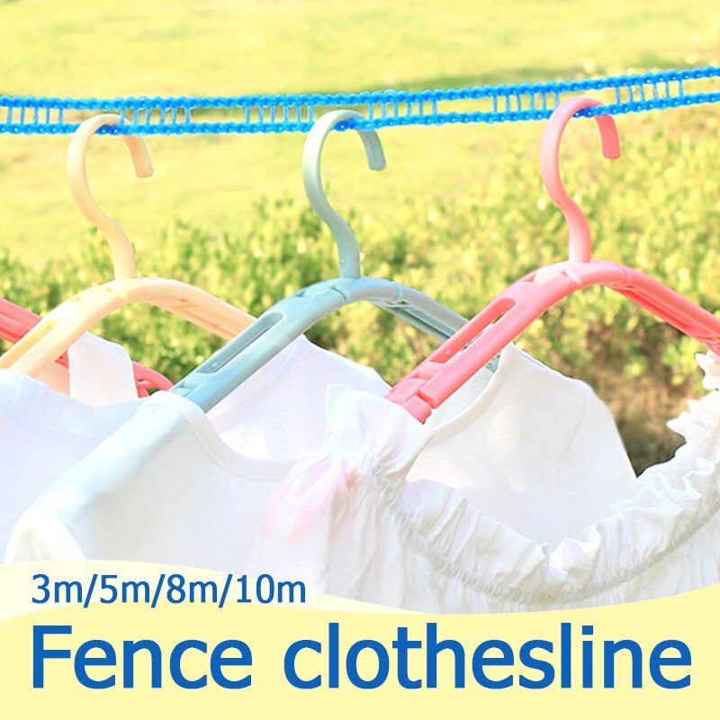 Clothing Line Rope Anti-skid Windproof Clothesline Fence-type Clothes... – Grandado