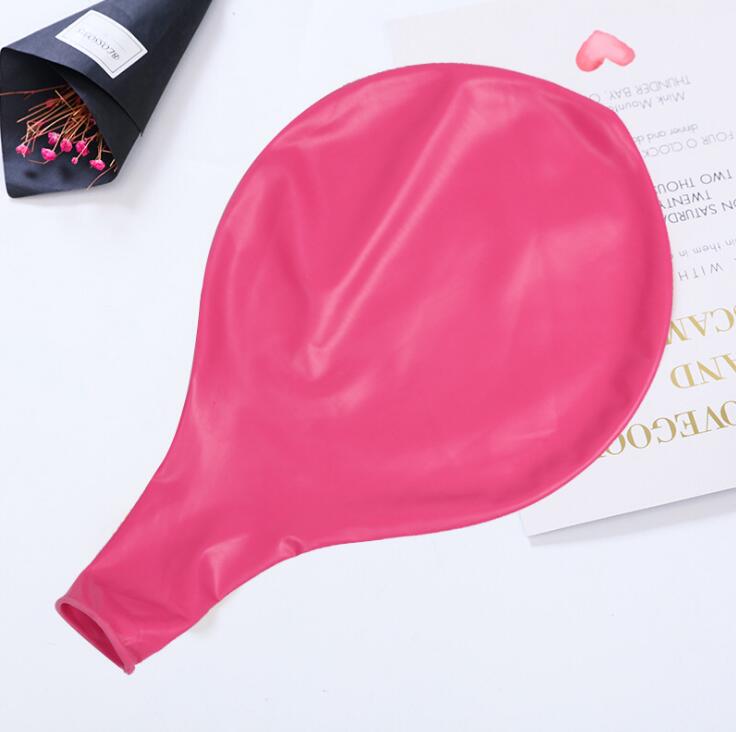 1pcs 36 inch Colorful Big Latex Balloons Ball Helium Inflable For Birthday Wedding Party Decoration Kids Giant Baloon: Burgundy