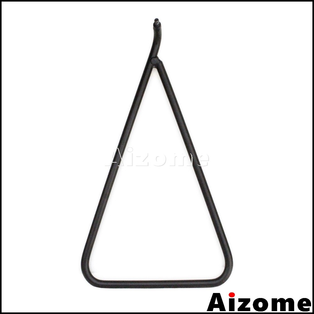 1x Universal 30.5cm MX Triangle Axle Stand Steel Motocross Side Kick Stand Dirt Bike Side Stand For Honda Yamaha Suzuki Kawasaki