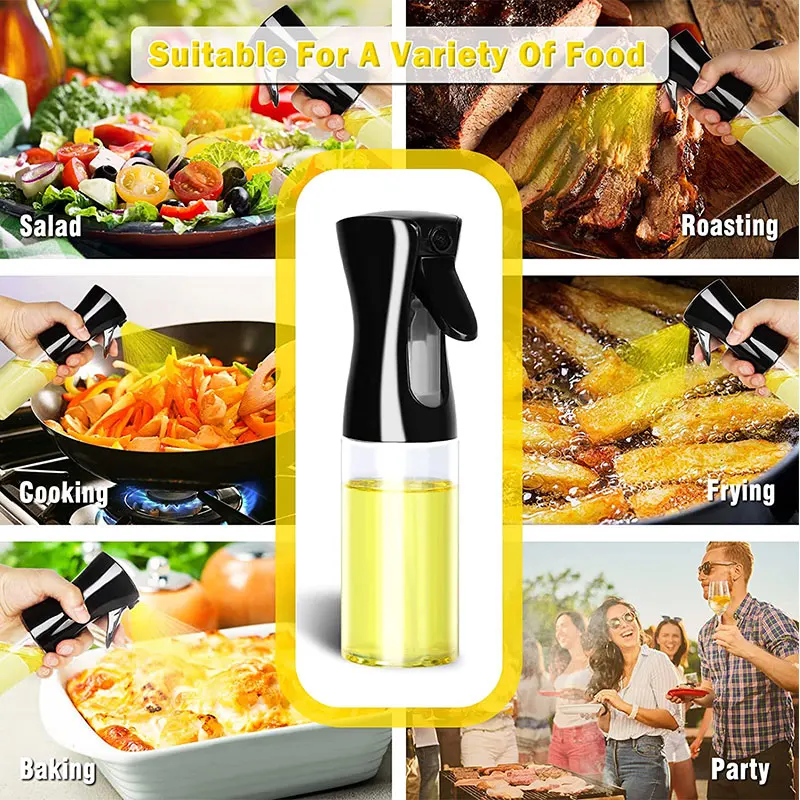 200/300/500 ml Olie Spray Fles BBQ Koken Olijfolie Spuit Keuken Bakolie Spray Lege Fles Azijn fles Dispenser