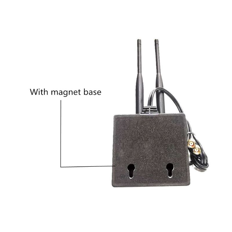 5G Dual Band WiFi Antenna 6DBi Omni Directional Plug Connector Magnetic Base for Indoor WiFi Wireless Range Signal C26