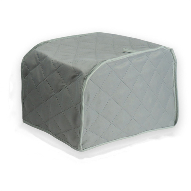 Cubierta antipolvo para tostadora de pan, funda protectora para tostadora de dos/cuatro rebanadas, herramientas a prueba de polvo para el hogar: Grey-2 Slice
