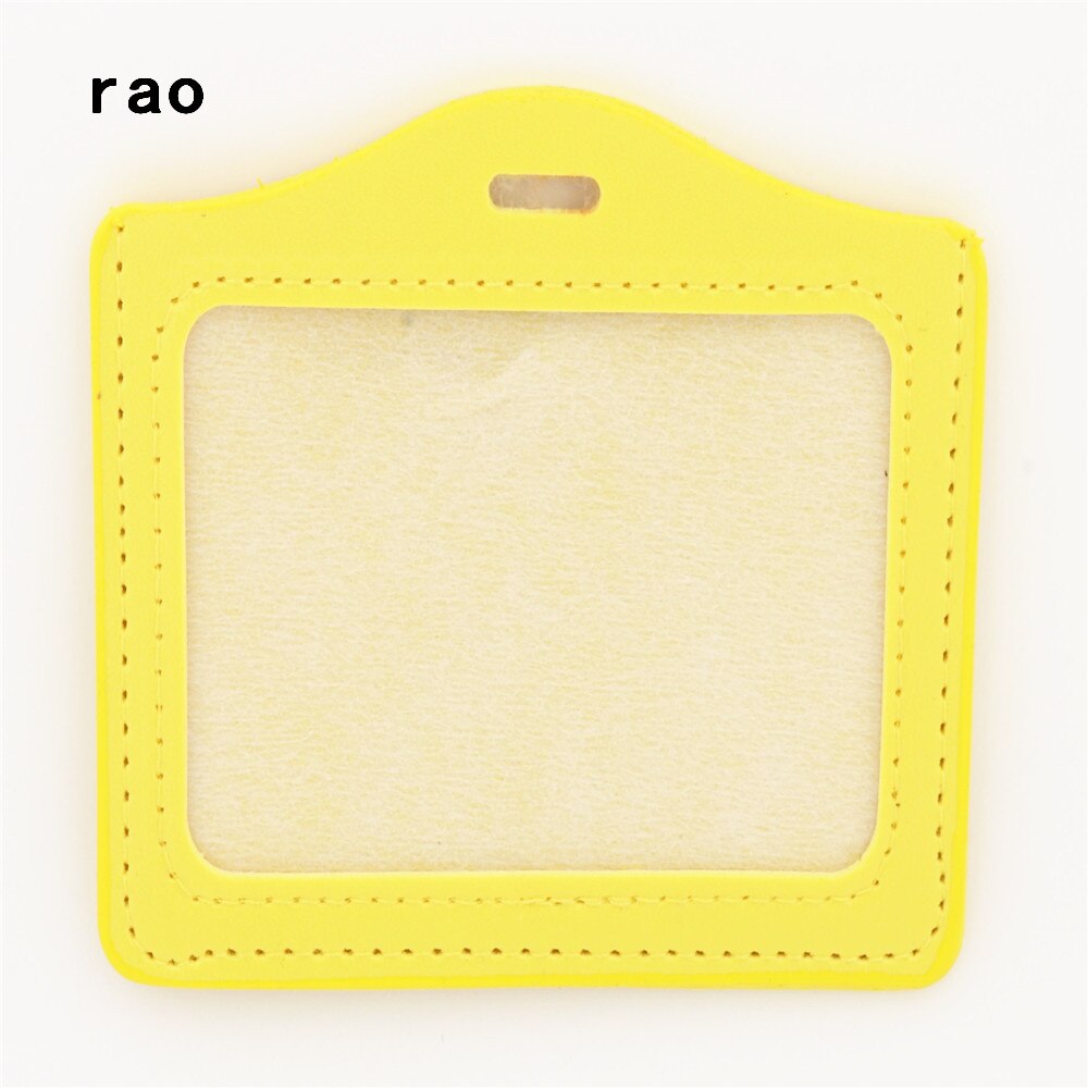 Funda de cuero sintético 617 de lujo para tarjetas, funda transparente para tarjetas de crédito, escuela, estudiantes, Oficina: A10