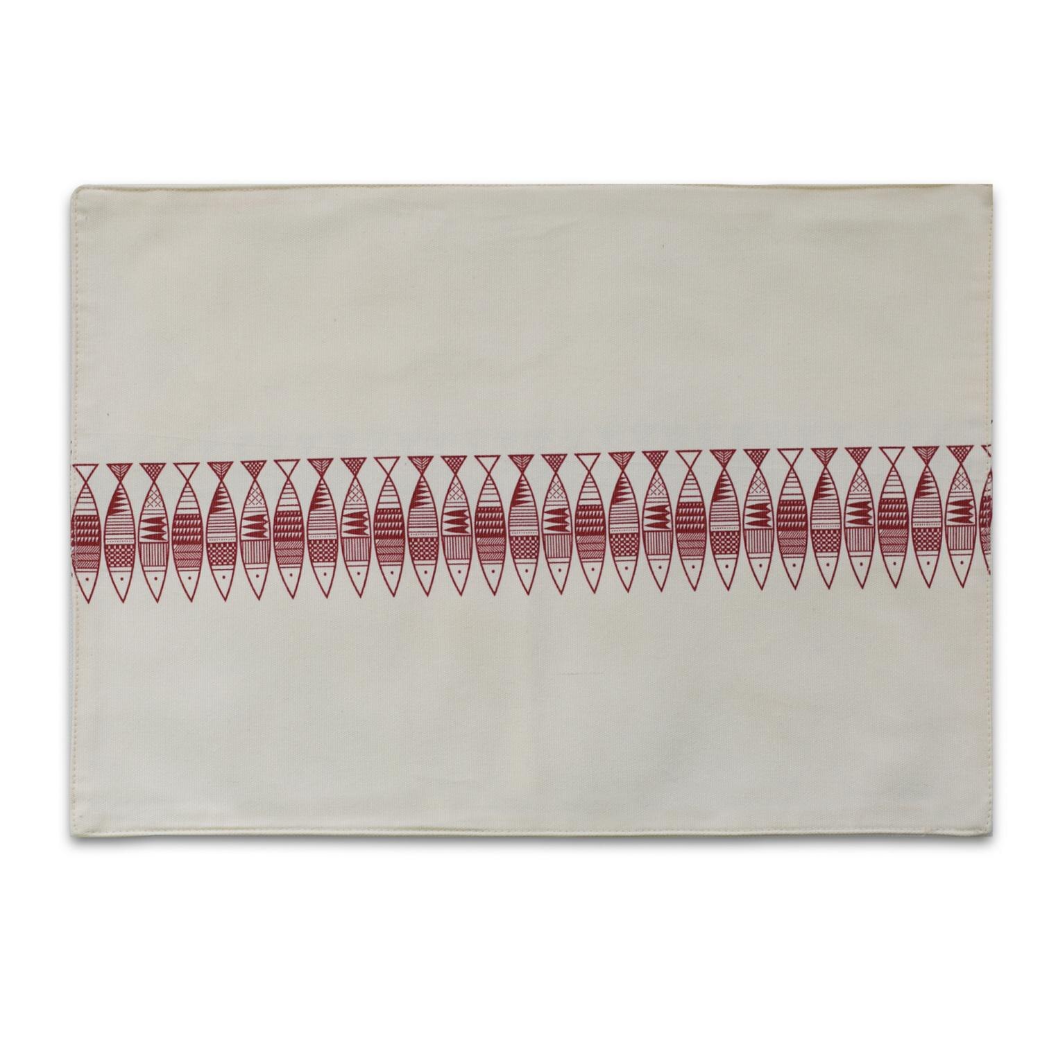 Nordic simple fish meal mat cloth napkin cotton he... – Grandado
