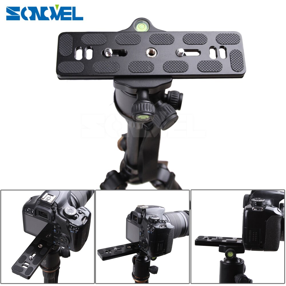 schnell Freisetzung Platte PU100/PU120/PU150 Metall Halterung Stativ Einbeinstativ mit 1/4 "Schraube für Stativ Ball Kopf arca schweizerisch