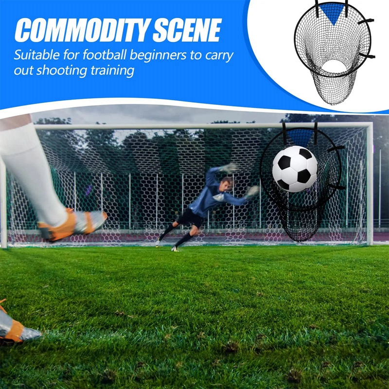1 Stück Fußball Ziel Ziel Training tragbare Fußball Fußball Ziel Netz Fußball Top Bins Ziel Tasche