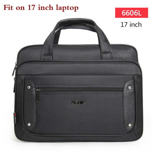 Große Kapazität Business Männer Aktentasche Männlichen Handtaschen Laptop Taschen 17 Zoll Oxford Crossbody Reisetasche Sac Homme Bandolera Hombre: 17inch