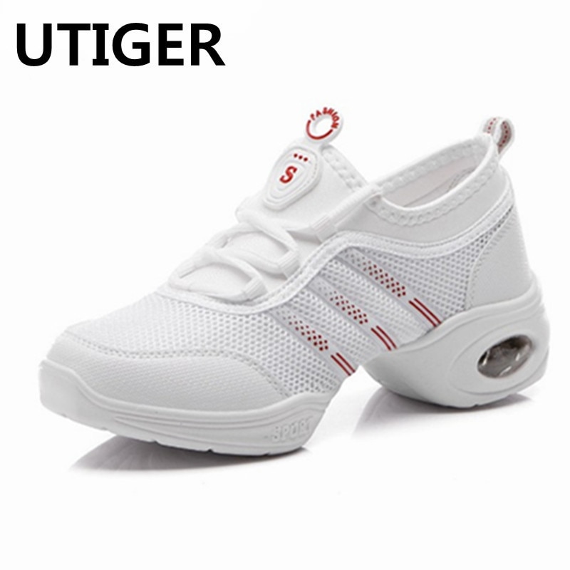 Taille 34-41 femmes Jazz Hip Hop chaussures de danse pratique baskets filles respirant moderne rue Salsa Rumba pratique chaussures de danse