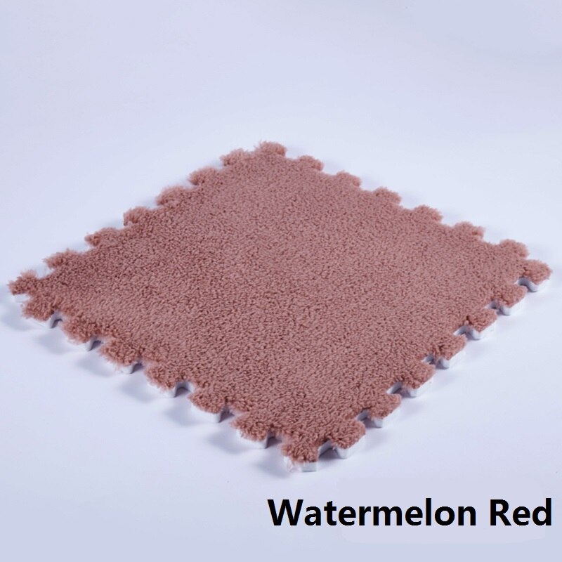 Große Große Fläche Teppiche Für Heimat Wohnzimmer Teppich DIY Verriegelung Schaum Matten EVA Plüsch Puzzle Teppich Matten Schaum Für Baby freundlicher: Teppich Wassermelone