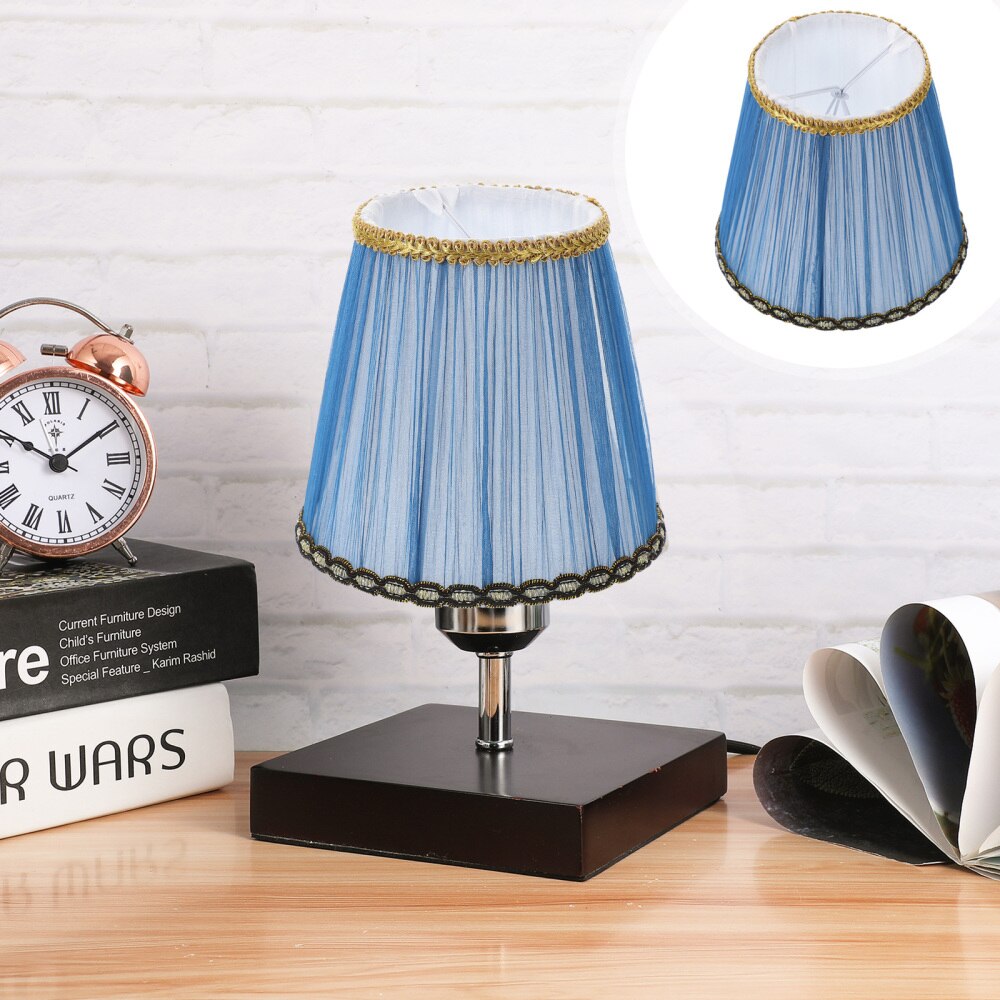 1pc Cloth Lampshade Lamp Protective Cover Chandelier Lamp Shade Lamp Decor