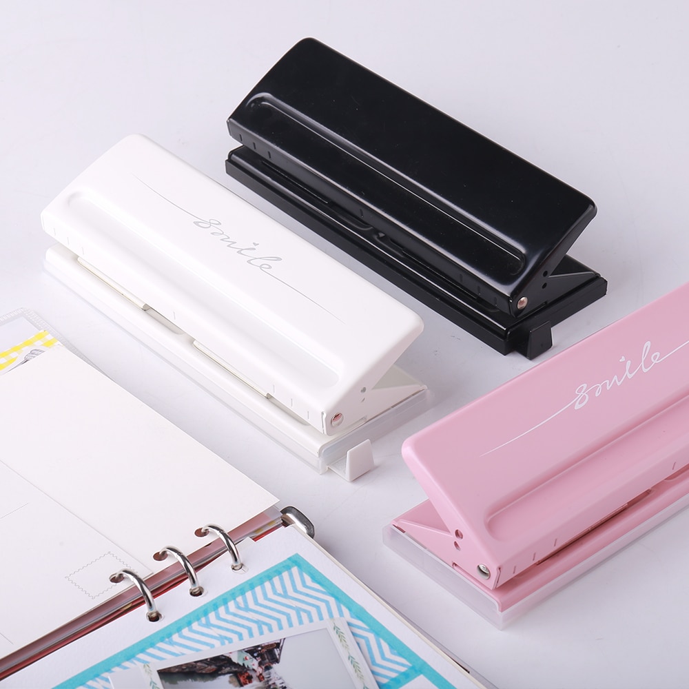 KW-trio – perforateur de bureau réglable à 6 trous, avec 6 feuilles de capacité, organisateur, classeur à Six anneaux pour A4 A5 A6 B7 planificateur de produits agricoles