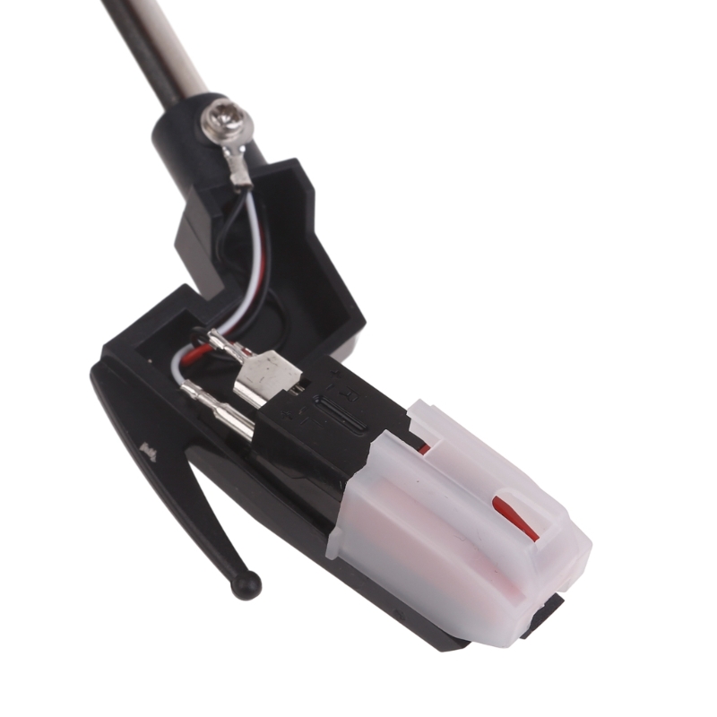Durable Metal ABS Tonearm Bracket Pickup Solution for Damaged Record Player Part Replacement Phonograph Arm with