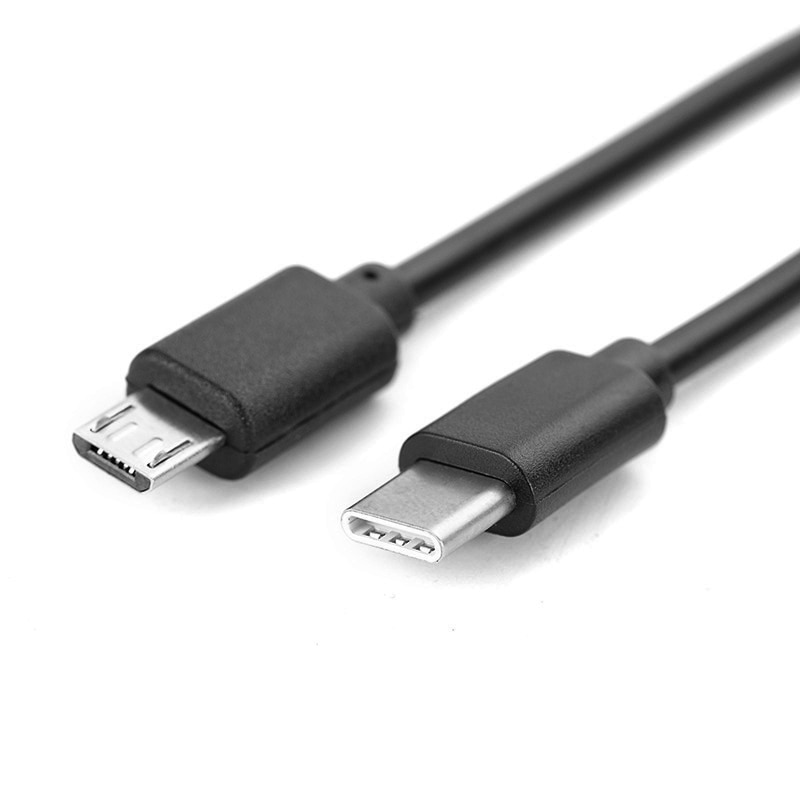 30CM Type C (USB-C) naar Micro USB Male Sync Charge OTG CHARGER Cable Cord Adapter