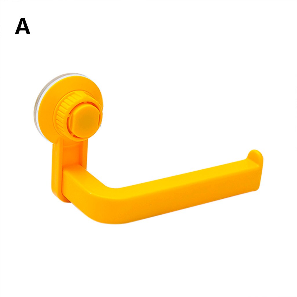 Toilet Paper Holder Super Storage Suction Cup Wall Mount Removable Rack M0813: A