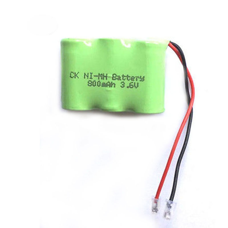 Super Mini 3.6V 300mAh 3x 1/2AAA Rechargeable NIMH Battery Pack with Universal Plug for Table Desk Phone Cordless Telephone