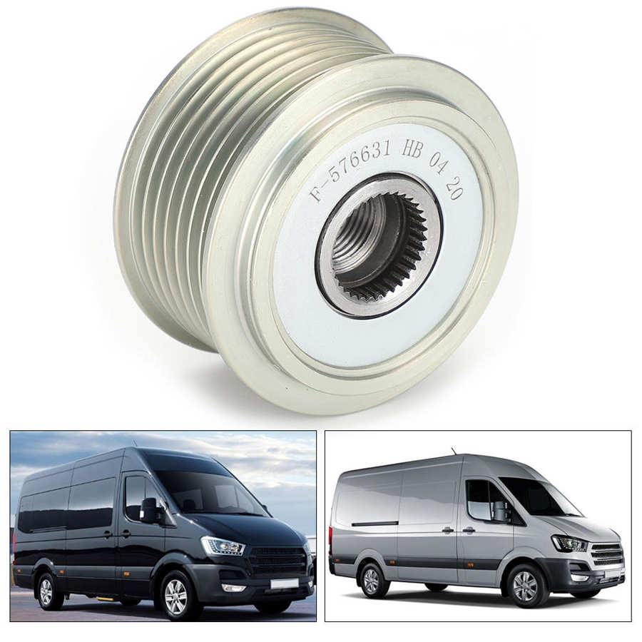 Polea de embrague de alternador, piezas del generador de coche, accesorio de coche, F-576631 compatible con piezas de Hyundai flexplats