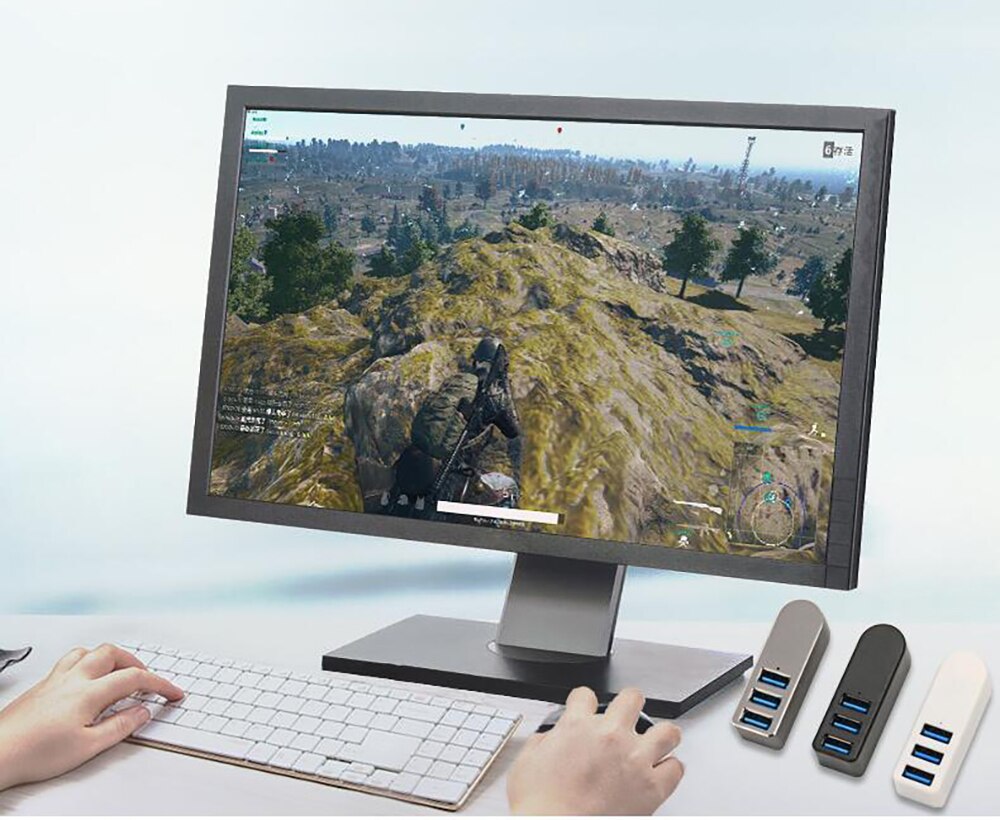 Aluminum alloy USB3.0 HUB splitter usb hub hub 3 ports usb 3.0 mini hub