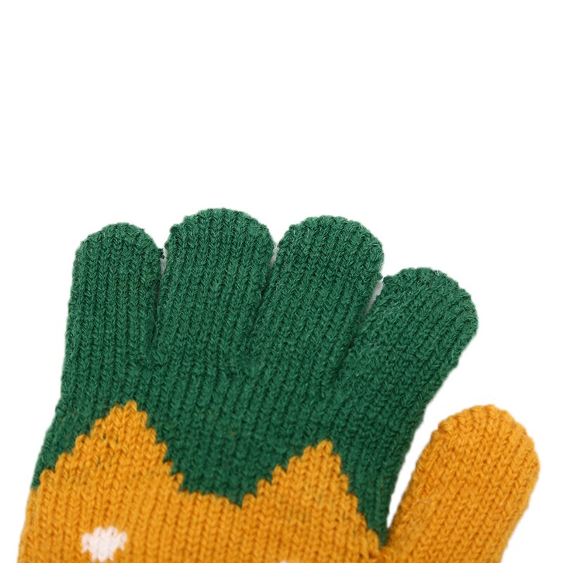 Kind Kinderen Baby Meisjes Jongens Handschoenen Kids Winter Warme Dikke Handschoenen Imitatie Kasjmier Baby Handschoenen