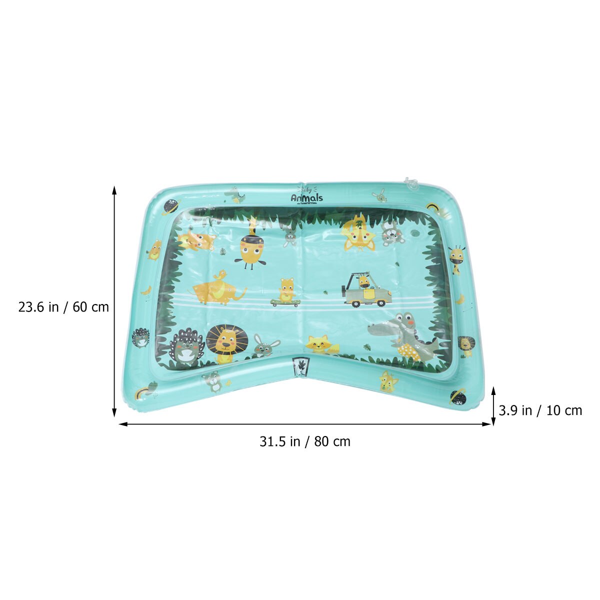 1 Set Van Opblaasbare Water Pad Cartoon Zomer Klopte Pad Swatting Kussen Voor Baby Peuters Met Inflator