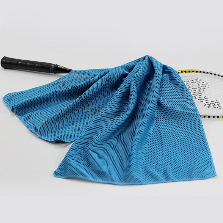 Microfiber Sport Handdoek Snelle Koeling Ice Gezicht Handdoek Sneldrogende Strand Handdoeken Zomer Blijvende Instant Chill Handdoeken Voor Fitness yoga: Blue