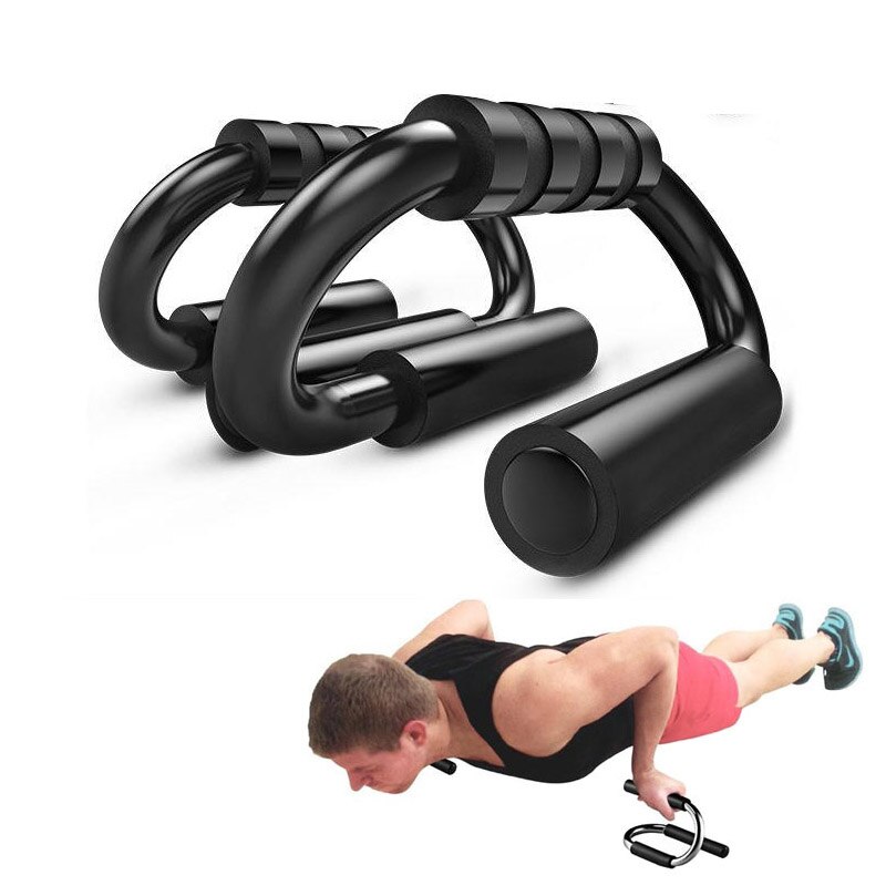 S Shape Push-Up Rack Stalen Beugel Oefening Borst Spieren Abdominale Spieren Fitness Apparatuur Thuis Antislip Rack gym Accessoires