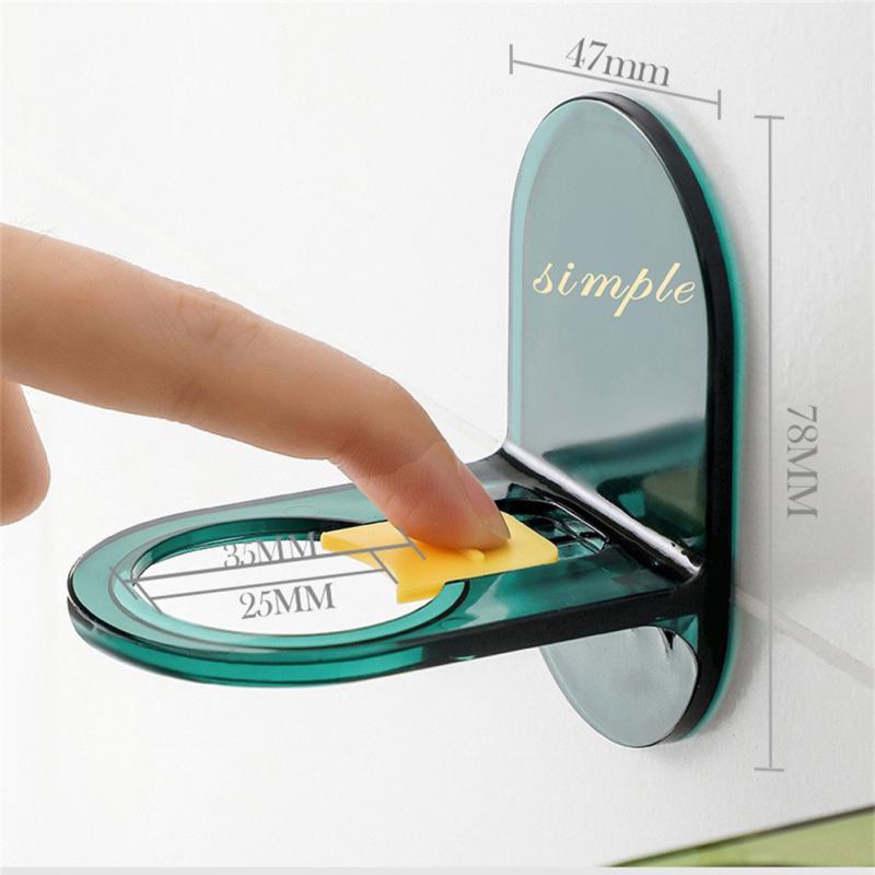 Estante de pared con soporte para Gel de ducha, perchero colgante para cocina y baño, botella de desinfectante de manos, colgador de champú, sin perforaciones