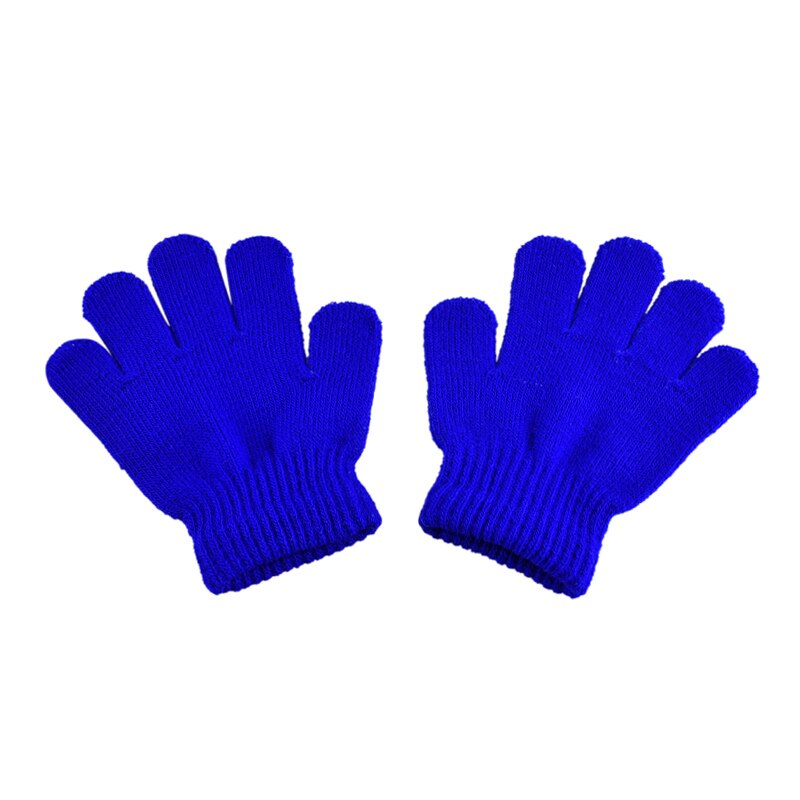 Gloves Cute Winter Baby Gloves Mittens Children Full Finger Keep Warm Solid Colors for Sport Cycling Fishing Snowboard Running