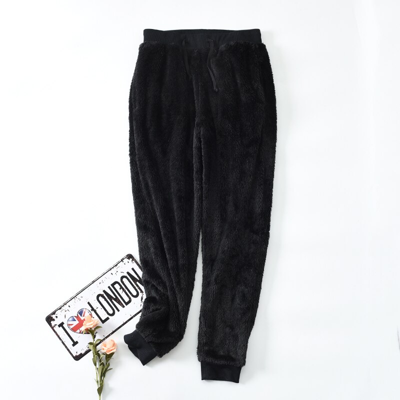 Home pants for Women Coral fleece trousers Sleep Bottoms pants